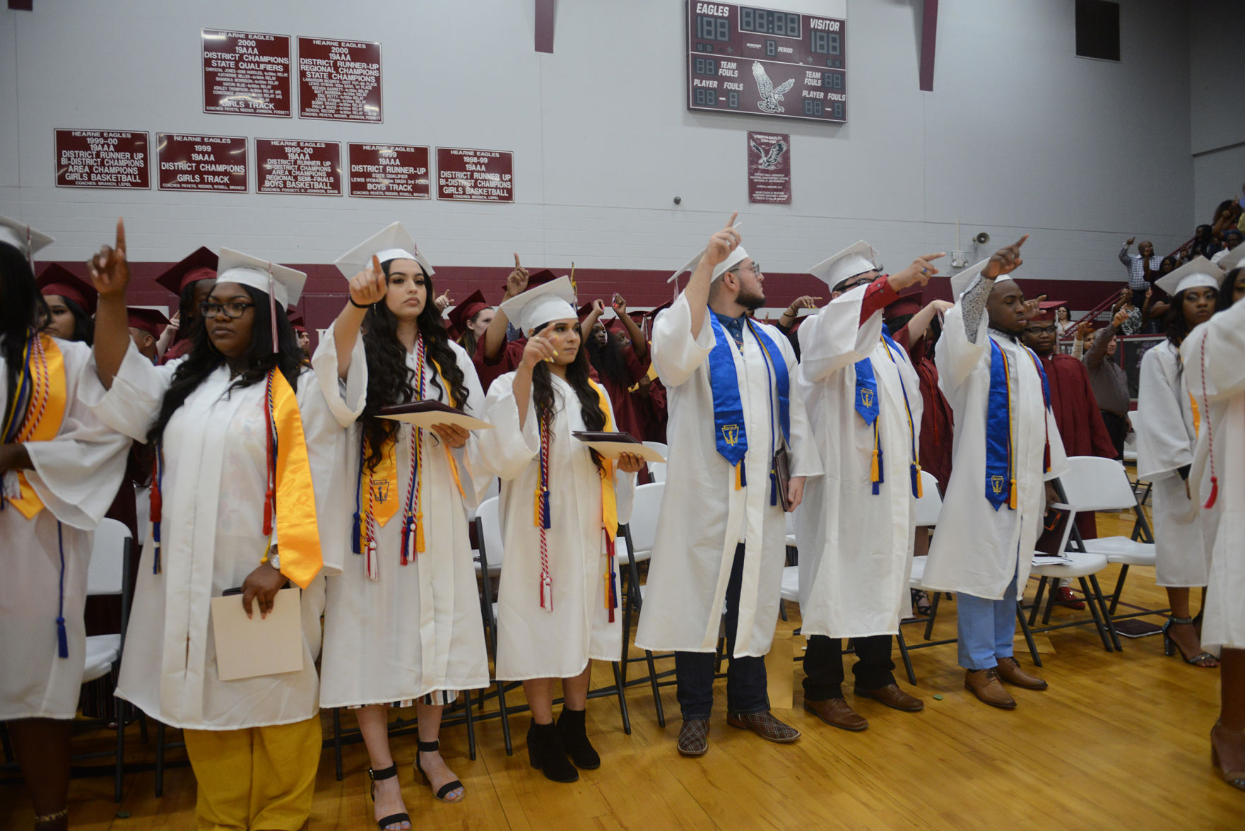Hearne High School graduation